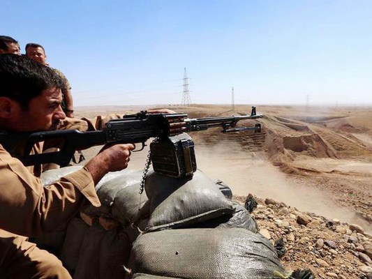 البيشمركة تدحر داعش في شنكال